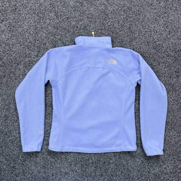 The North Face Fleece Jacket Women's Blue Full Zip WindWall Jacket Size XS - Picture 6 of 6